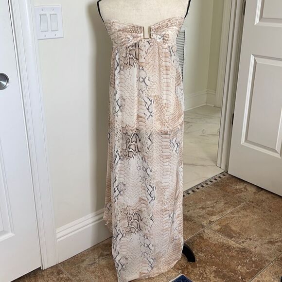 So pretty! Melissa Odabash Strapless maxi dress - Picture 1 of 8